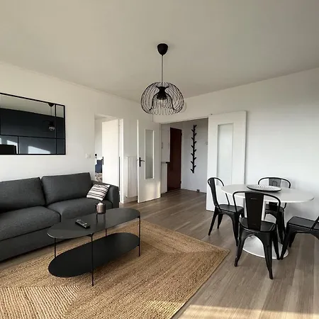 Nouveau! Appartement Vue Mer 180° Et Place Parking Brest Exterior photo
