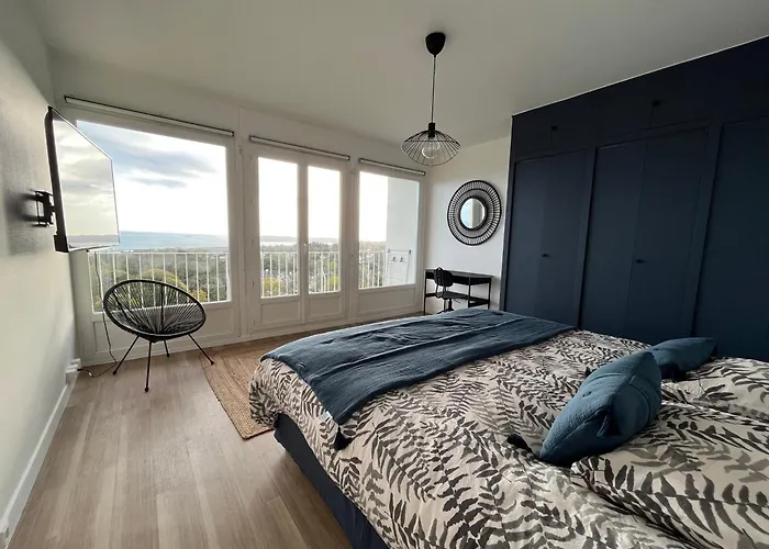 Nouveau! Appartement Vue Mer 180° Et Place Parking